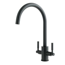 Just Taps Newbury Sink Mixer Matt Black
