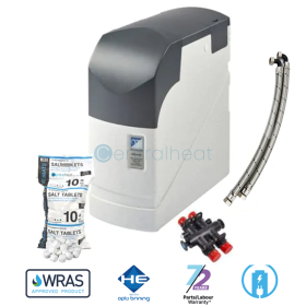 Monarch ULTRA HE Twin Tank Water Softener - 22 and15mm Kit Inc.
