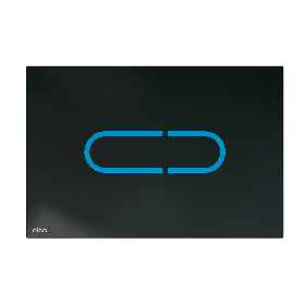 Alca Night Light 1 Sensor Flush Plate with Outline