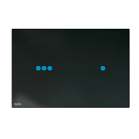 Alca Night Light 3 Sensor Flush Plate (Dots)
