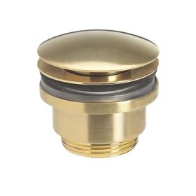 Crosswater MPRO Industrial Unlacquered Brushed Brass Universal Basin Waste