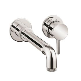 Crosswater MPRO Industrial Basin 2 Hole Set – Chrome