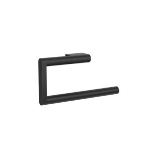 Crosswater MPRO Matt Black Towel Ring PRO013M+