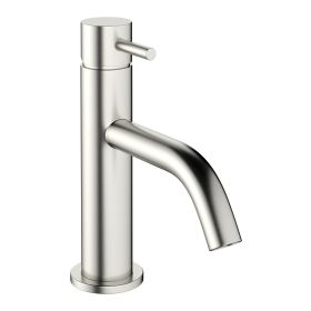 Crosswater MPRO Monobloc Basin Mixer Brushed Stainless Steel