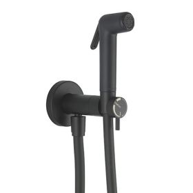 Crosswater MPRO Integrated Douche Valve, Handset & Holder Matt Black