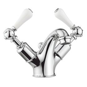 Crosswater Belgravia Lever Basin Monobloc with Pop-up Waste-Chrome
