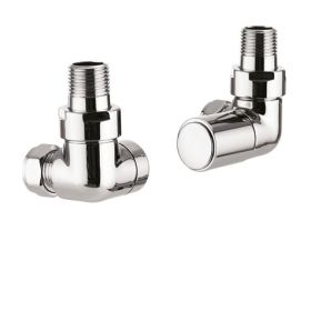 Crosswater Round Corner Valve – Chrome