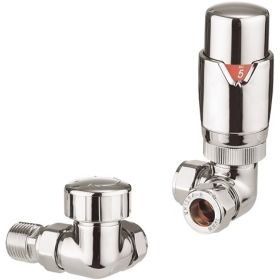 Crosswater Pier 15mm Corner Valve TRV – Chrome