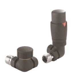 Crosswater Kai Corner TRV Valve – Anthracite