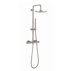 Crosswater Central Brushed Stainless Steel Multifunction Thermostatic Shower Kit - RM531WV