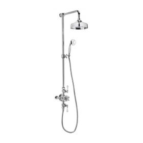 Crosswater Belgravia Thermostatic Shower Kit-Chrome