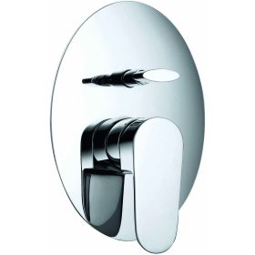 Just Taps Base single lever manual diverter shower valve