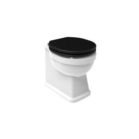 Saneux SOFIA rimless back to wall pan - Gloss White