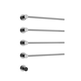 Just Taps ONYX  Electric Only Towel Rail Stainless Steel