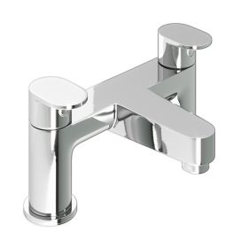 Abacus Ki Deck Mounted Bath Filler Chrome