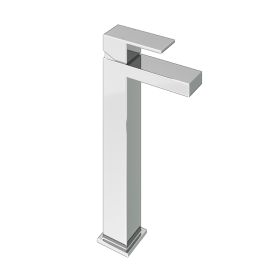 Abacus Plan Tall Mono Basin Mixer Chrome