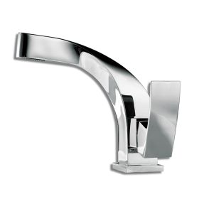 Abacus Twist Chrome Mono Basin Mixer