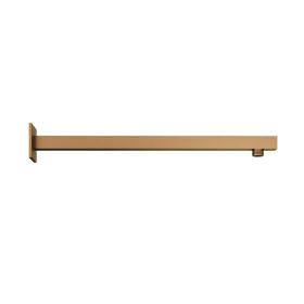Abacus  Emotion Square Fixed Wall Arm 370Mm Brushed Bronze