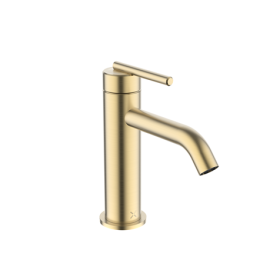 Crosswater 3ONE6 Lever 316 Brushed Brass Basin Monobloc