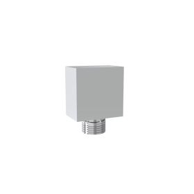 Saneux TOOGA square shower outlet elbow - Chrome