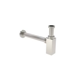 Saneux TOOGA square bottle trap - Brushed Nickel