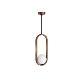 Crosswater Tranquil Pendant Light Brushed Bronze