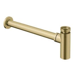 Crosswater 3ONE6 Lever 316 Brushed Brass Tall Bottle Trap