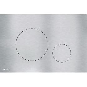 Alca Turn flat flush plate - Inox