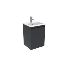 Saneux UNI 40cm 1 door wall hung unit - Matt Anthracite
