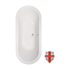 Abacus Series 1 Oval Inset Bath 1800X800 Armour Plus