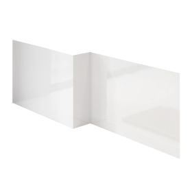 Abacus Vessini L Shaped Shower Bath Front Panel