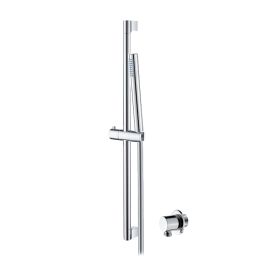 Abacus Emotion Slimline Handshower - Riser Rail - 1.6M Hose - Round Wall Outlet