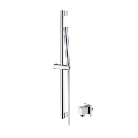 Abacus Emotion Slimline Handshower - Riser Rail - 1.6M Hose - Square Wall Outlet