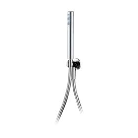 Abacus Emotion Slimline Handshower - 1.25M Hose - Round Wall Outlet & Holder