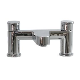 Abacus Ki Deck Mounted Chrome Bath Filler