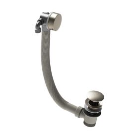 Abacus Bath Filler Waste Ez Clean - Brushed Nickel