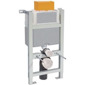 Just Taps Pre-Wall Freestanding WC Frame 820mm H x 400mm W (Including Brackets and Bend)