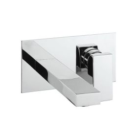 Crosswater Verge Basin 2 Hole Set - Chrome