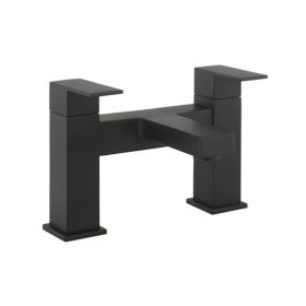Crosswater Verge Bath Filler - Matt Black