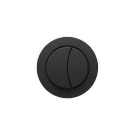 Crosswater Flush Button Matt Black