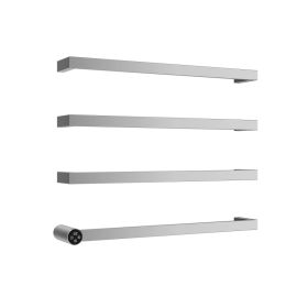 Just Taps ZYON Electric Only Towel Rail Stainless Steel