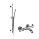 Just Taps Bath Filler with Slider Rail