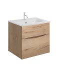 Crosswater Glide II 500 Unit & Ice White Glass Basin