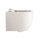 Crosswater Glide II Gloss White Wall Hung Short Projection Rimless Toilet & Soft Close Seat