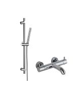 Just Taps Bath Filler with Slider Rail