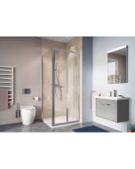 Clear 6 Bi-fold Door & Side Panel