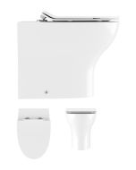 Crosswater Kai Back to Wall Toilet with Soft Close Seat