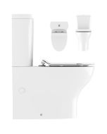 Crosswater Kai Compact Close Coupled Toilet with Cistern & Soft Close Seat