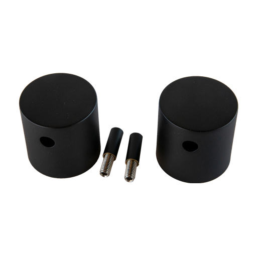 Crosswater Shower Valve Spares MPRO Crossbox Handles (pair) Matt Black