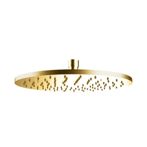 Crosswater UNION Round Showerhead 250mm Brushed Brass